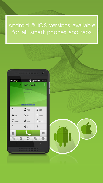 Optima Dialer - Google Store infographics