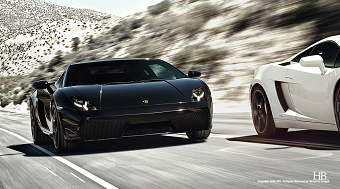 Lamborghini Gallardo LP550 Racing | CGI & Retouching.