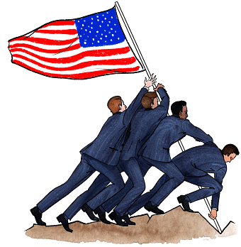 4th of July Artwork for League of Rebels.