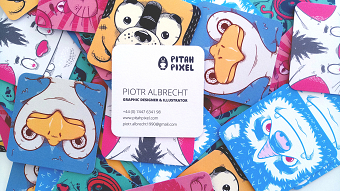 Illustrated Business Cards