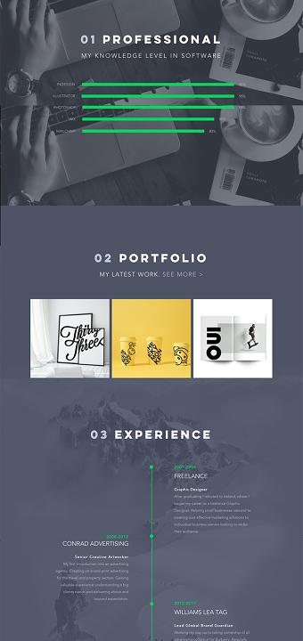 CaffreyDesign Website