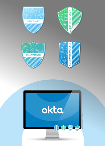 Okta | Core Values Stickers