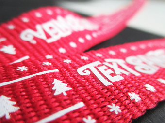Text Santa Lanyards