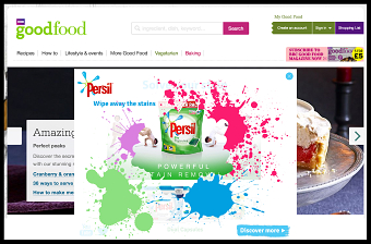 Persil Desktop Rise Rich Media Ad Unit