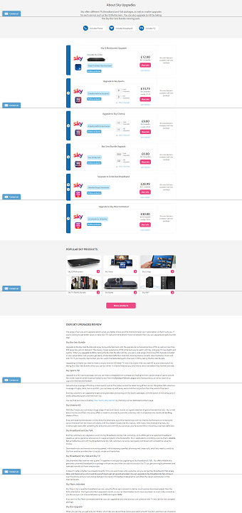 Sky Upgrades | Digital TV