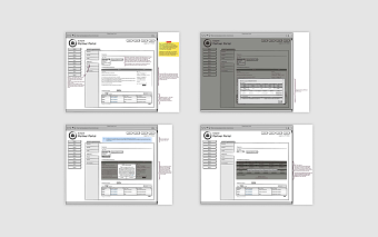 UX wireframing for new diagnostic tools.