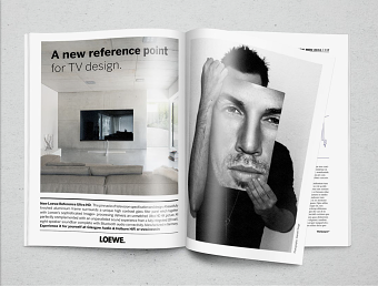 Loewe TV magazine Advert