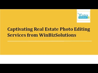Captivating real estate photo editing services from winbizsolutions