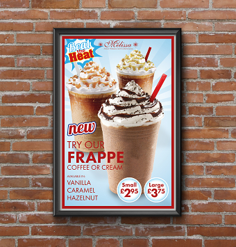Summer Drink Menu Ad