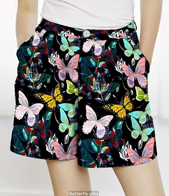 Patterned shorts