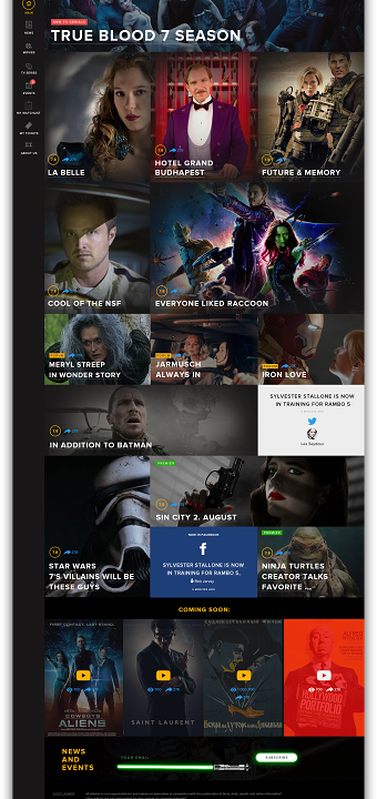Movie Today, logo & web