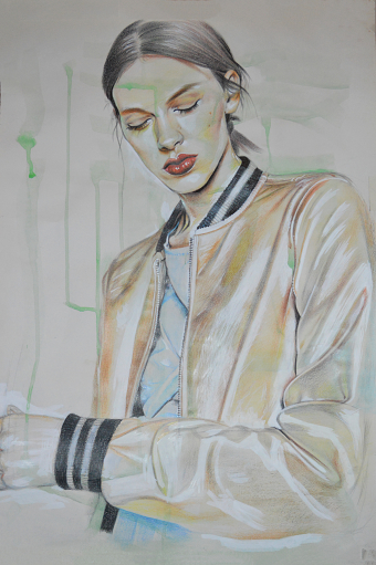 Gold and Green. Traditional work
