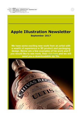 Newsletter - 3D Product & Packaging