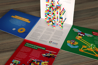 Young Engineers Popup Brochure Handmade Mockup