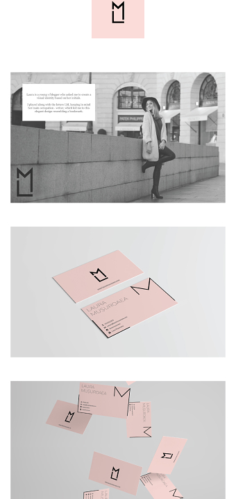 LM logo & business card design