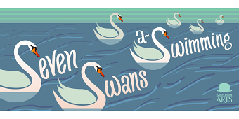 Seven Swans a-Swimming Invitation