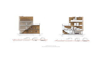 Developed Sections - Studio House