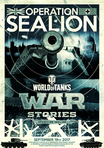 My fan-made homage poster to World of Tanks: War Stories - Operation Sealion