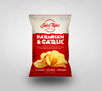 Epic Chips Concept Package Design