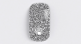 Apple Magic Mouse - Keith Haring tribute