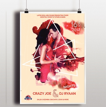Latin Poster Design.