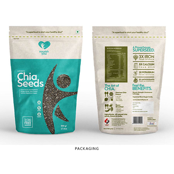 Nourush You Brand Identity & Packaging Design
