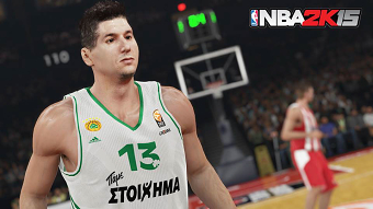 Artworks on behalf of Panathinaikos B.C. for NBA2K15.