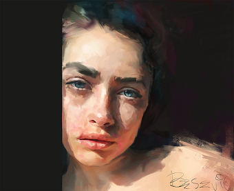 Portrait in the sun