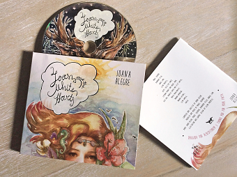 CD album design for Joan and the White Harts