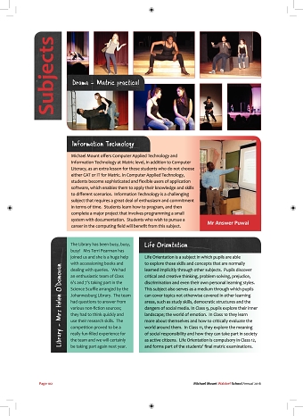 MMWS Extract 2 from Annual 2016