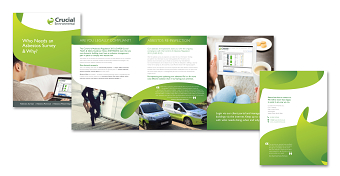Crucial Environmental brochure design