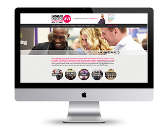 Grand Designs Live 2015 - Web Design