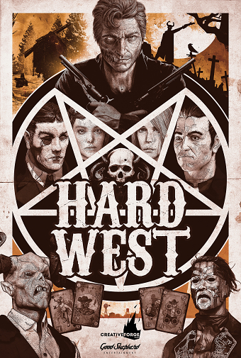 My poster design the cult indie title, Hard West, created by Good Shepherd/Creative Forge.