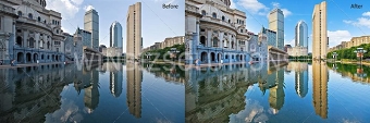 Real estate sky change services
