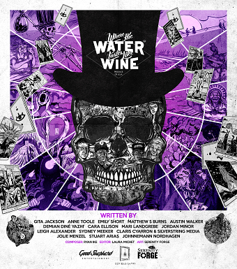 My poster design for 'Where the Water tastes like Wine'.