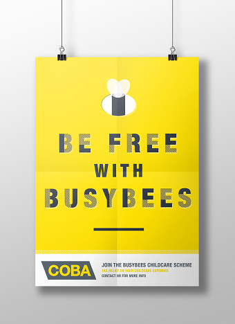 Company Benefit Posters Concept