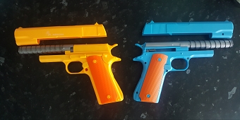 twin pistols