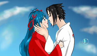 blossom and sasuke uchiha