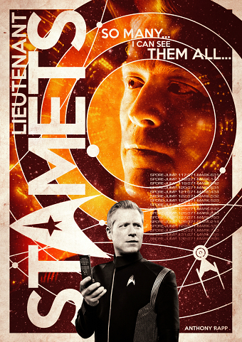 Character Poster for Lieutenant Stamets