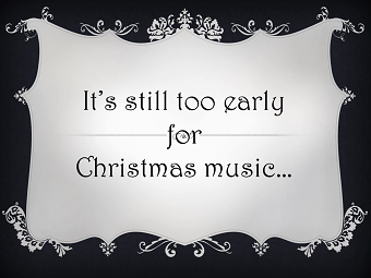 Silent Movie Christmas Advert by Heppner Art