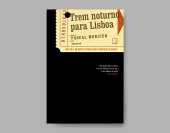 Book cover – Night train to Lisbon