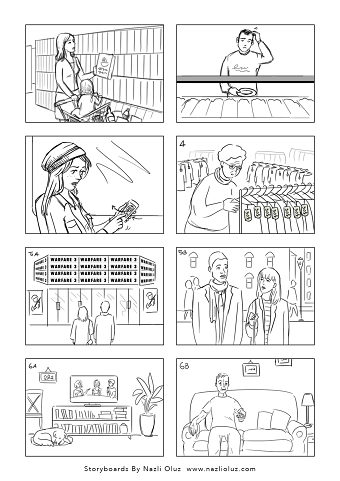 Storyboards - III