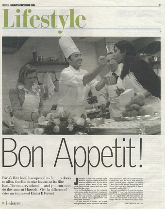 Editing the lifestyle pages for City AM