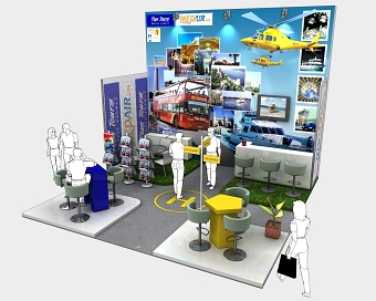 Plan Tours Exhibition Zone