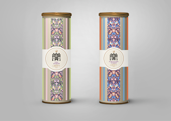 Liberty London shortbread packaging