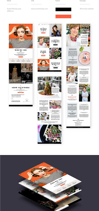 Avanti Media Group Web