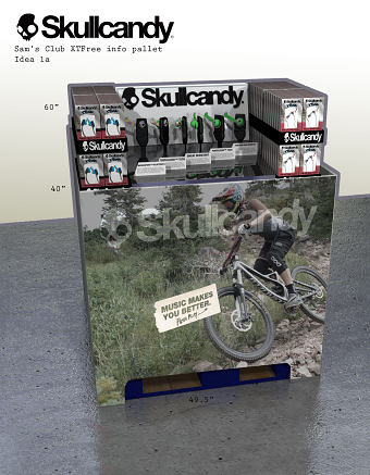 Skullcandy pallet Ideas for Sam's