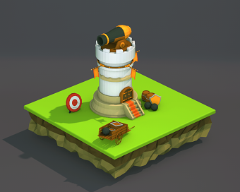 lowpoly Tower Defence