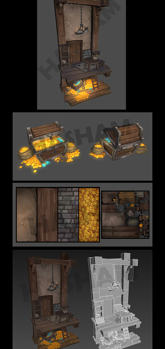 Game Ready 3d Low poly