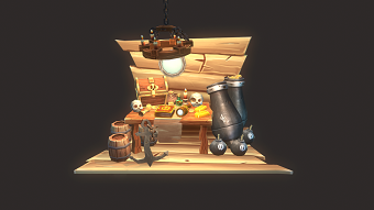 3d Asset Concept Work For VR / AR